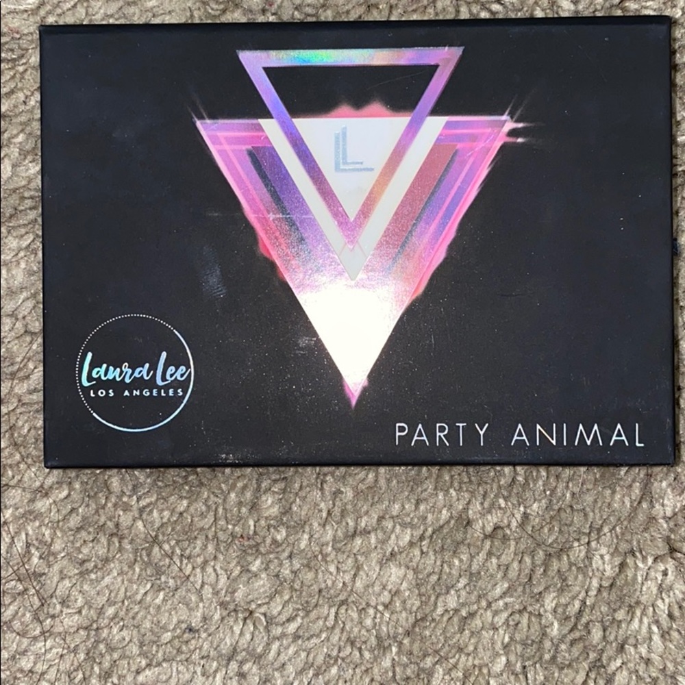 Neon makeup colors palette